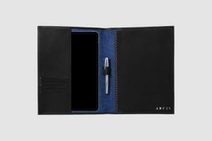 Arcis business meeting folio compendium leather pen ipad