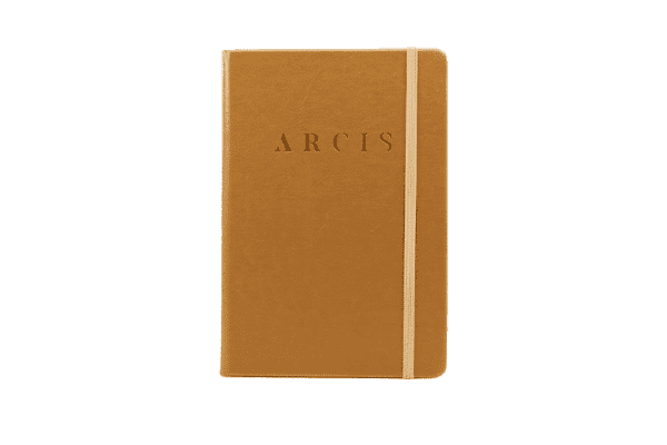 Arcis Notebook A5 Brown Front