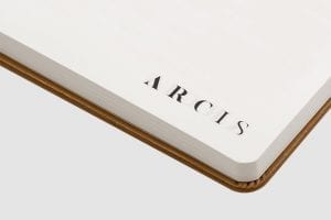 Arcis Notebook A5 Brown Plain