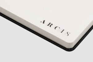 Arcis Notebook A5 Black Plain